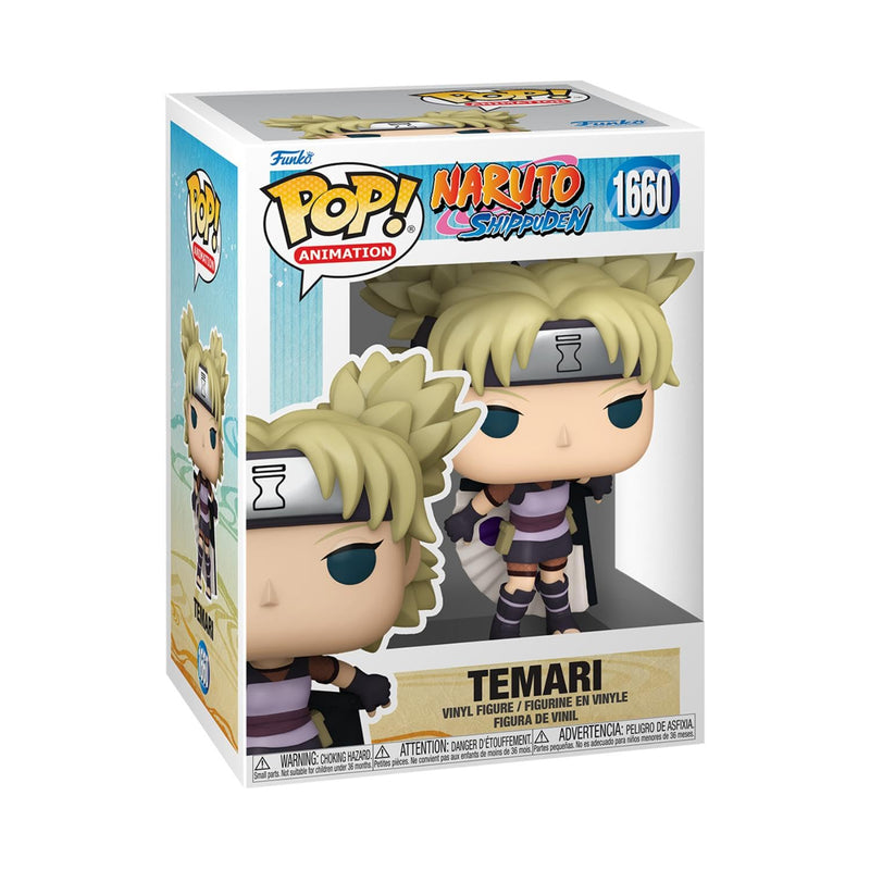 Funko Pop! Animation: Naruto - Temari - Temari - Naruto Shippuden - Collectable Vinyl Figure - Gift Idea - Official Merchandise - Toys for Kids & Adults - Anime Fans - Model Figure for Collectors