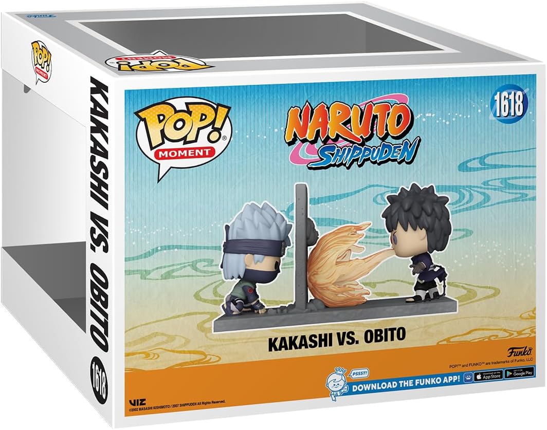 Funko Pop! Moment: Naruto - Kakashi Hatake Vs Obito - Naruto Shippuden - Collectable Vinyl Figure - Gift Idea - Official Merchandise - Toys for Kids & Adults - Anime Fans