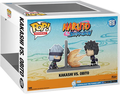 Funko Pop! Moment: Naruto - Kakashi Hatake Vs Obito - Naruto Shippuden - Collectable Vinyl Figure - Gift Idea - Official Merchandise - Toys for Kids & Adults - Anime Fans