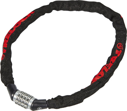 Trelock Chain Lock BC115 60cm x 4mm Combo Black