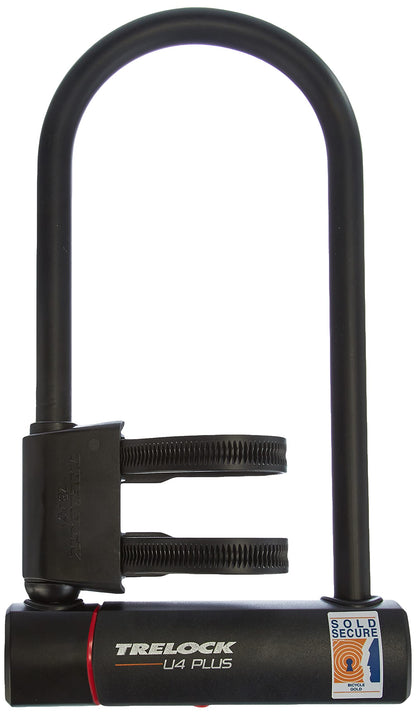 Trelock U4 Plus 230mm Lock Sold Secure Gold