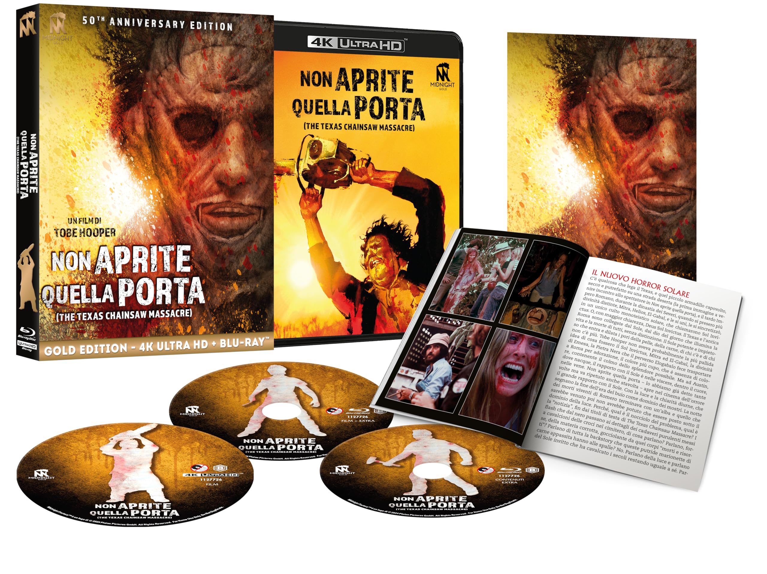 Non Aprite Quella Porta (50° Anniversario 4K UHD + 2 Blu-ray