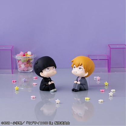 Lukappu Mob Psycho 100 III Reigen Shintaku Approx. 4.3 inches (110 mm), PVC Pre-painted Action Figure