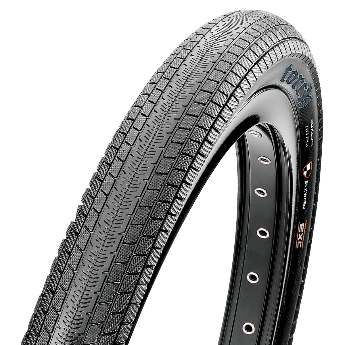 Maxxis Torch 20 x 1 1 8 60 TPI Wire Dual Compound Silkworm Tyre