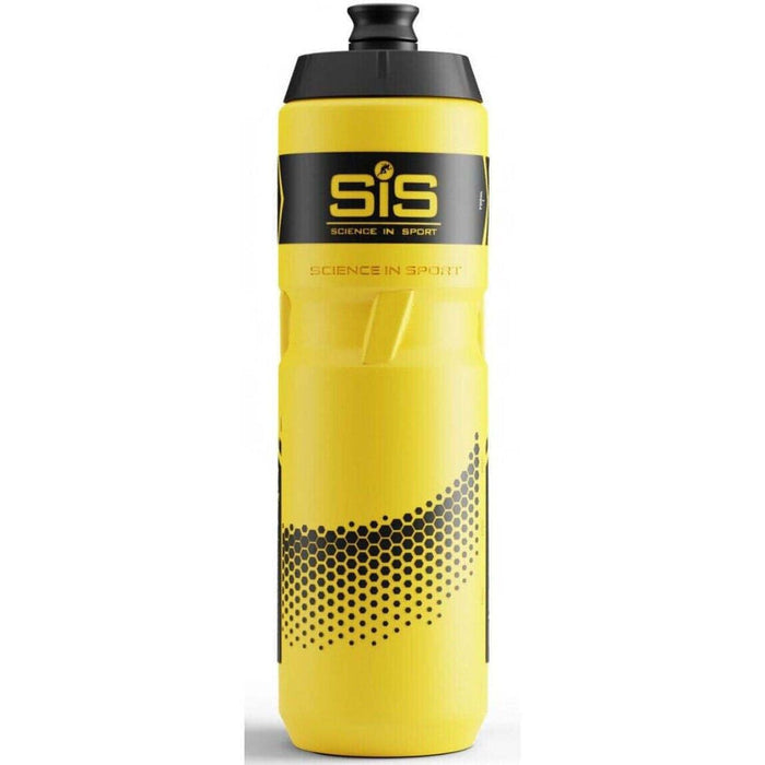 Science In Sport SIS Yellow Sports Water Bottle, Plastic Water Bottle, Black Logo, Yellow Colour, 700 ml (Design may vary