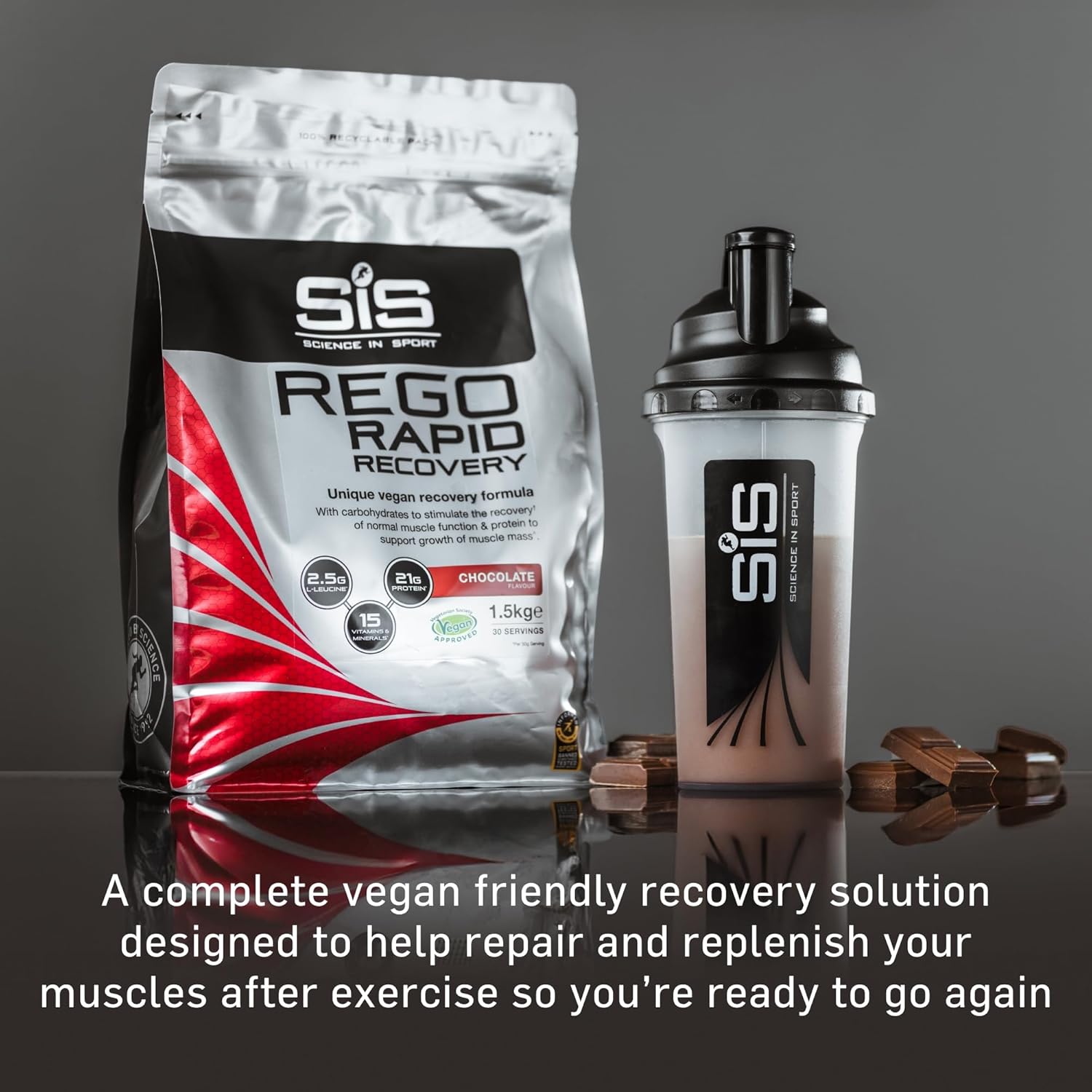 REGO Rapid Recovery Drink Powder - 1.5kg - Chocolate