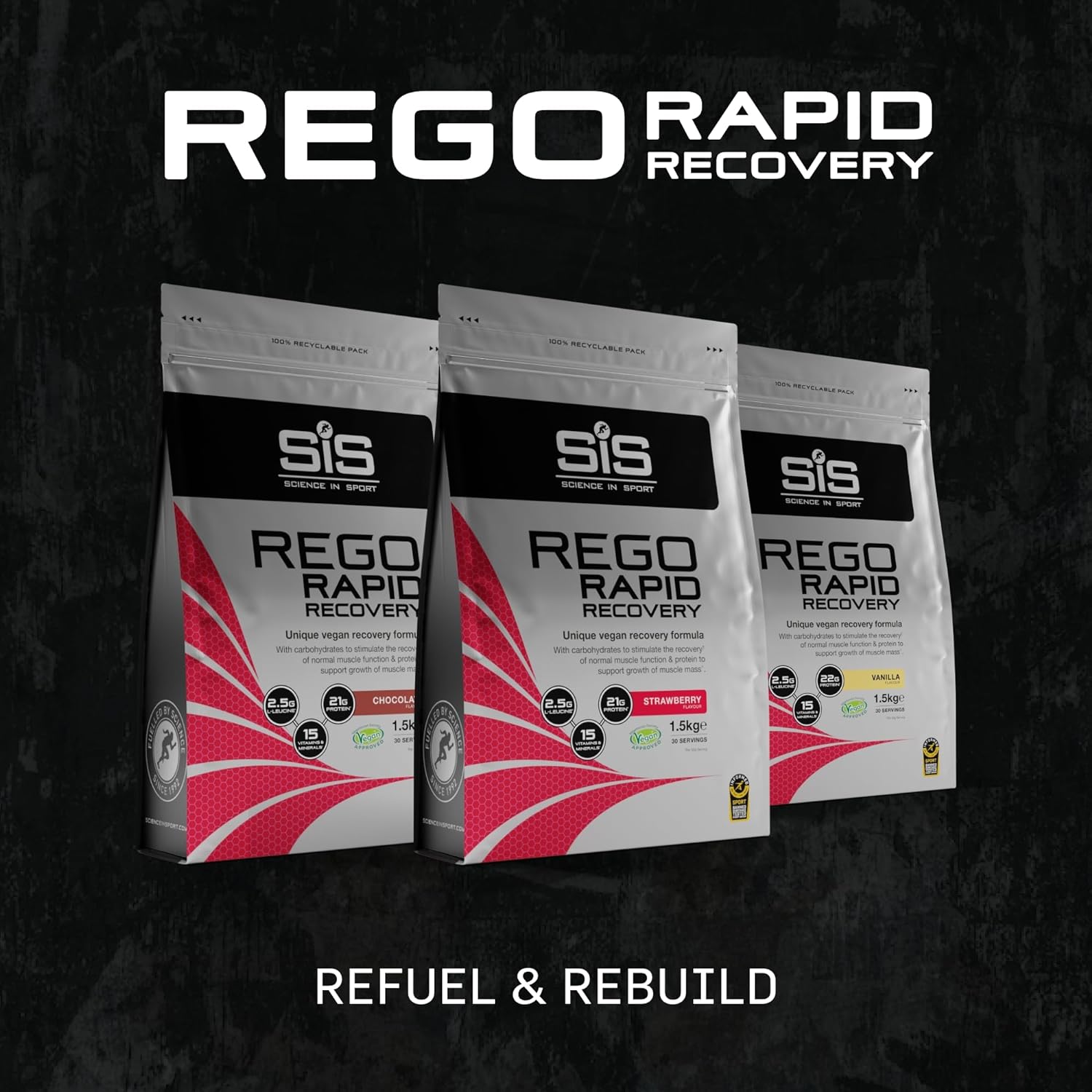 REGO Rapid Recovery Drink Powder - 1.5kg - Chocolate