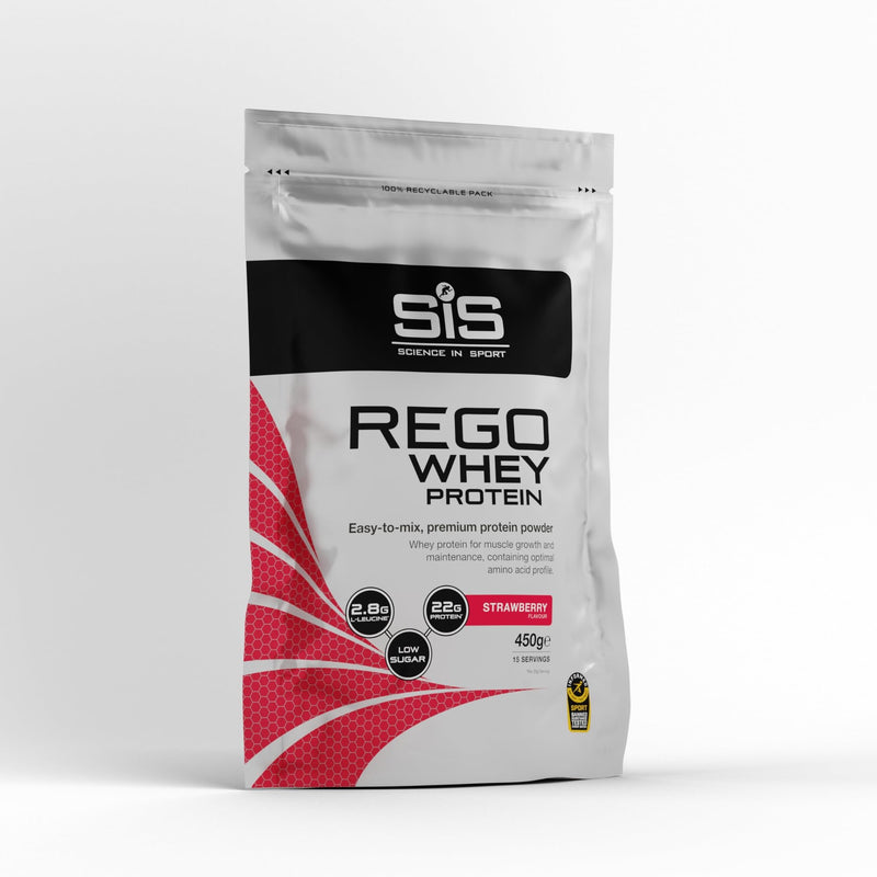 REGO Whey Protein Drink Powder - 450g - Strawberry