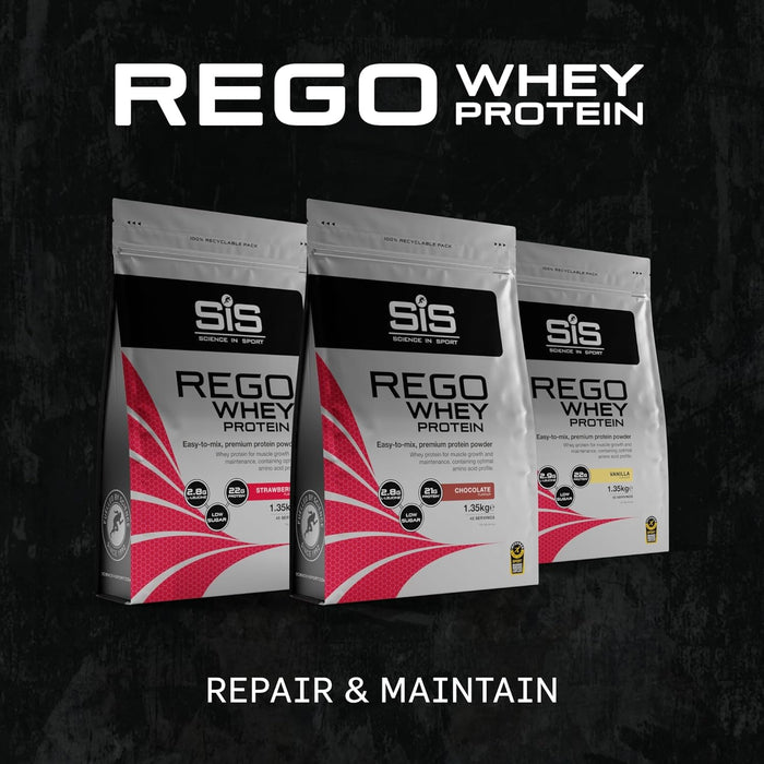 REGO Whey Protein Drink Powder - 1.35kg - Vanilla