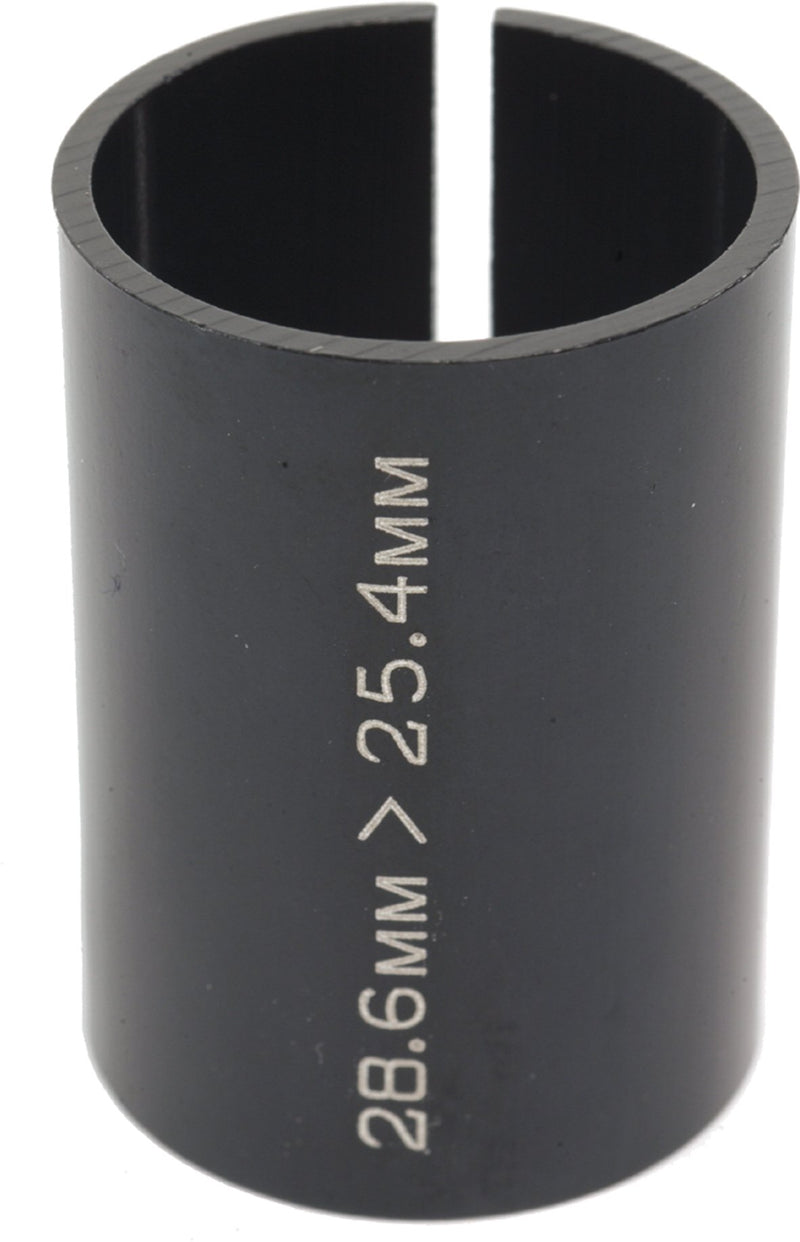 M Part Threadless stem shim adapter 1-1/8 inch / 28.6 mm to 1 inch / 25.4 mm 40mm
