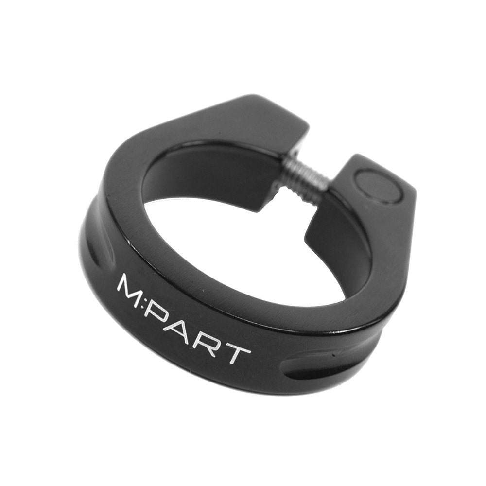 M Part Threadsaver seat clamp 28.6 mm, black