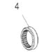 DT Swiss External screw thread ring nut M34 x 1 mm, V2 for 240/350 ratchet hubs, steel