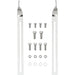 M Part Trail rack hardware kit silver