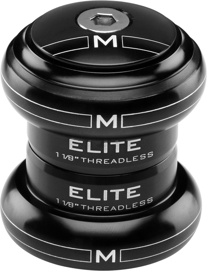 M Part Elite Headset 1-1/8" Threadless Black EC34/28.6 EC34/30
