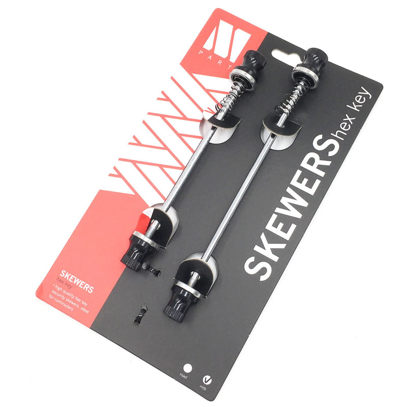 M Part Security Wheel Skewers MTB and Hybrid