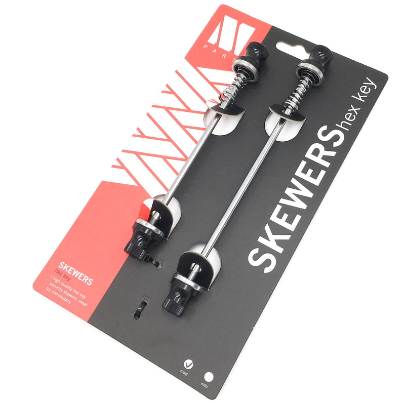 M Part Security Wheel Skewers Road