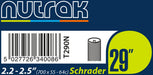 Nutrak 29 X 2.2 - 2.5 inch Schrader inner tube