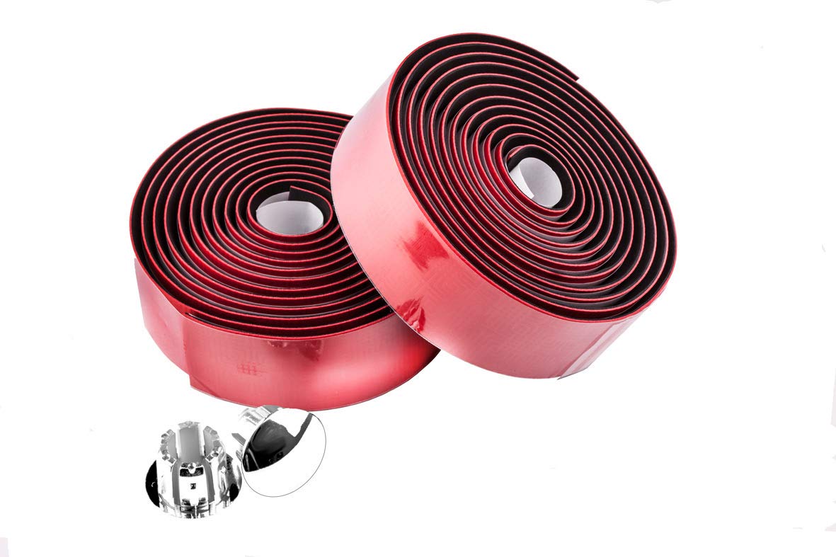M Part Primo silicone gel bar tape, red