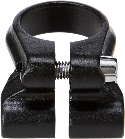 M Part Seat clamp with rack mount 28.6mm black