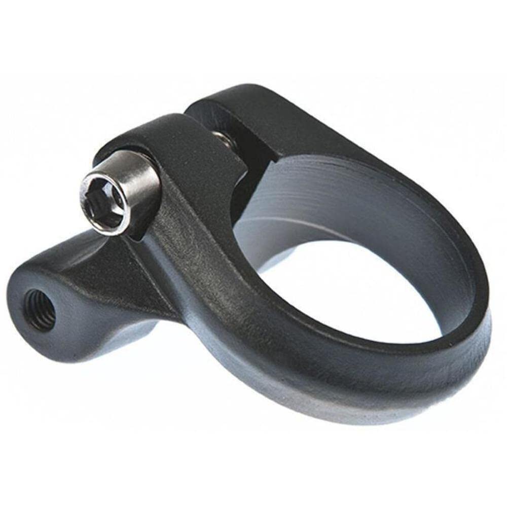 M Part Seat clamp with rack mount 34.9 mm black