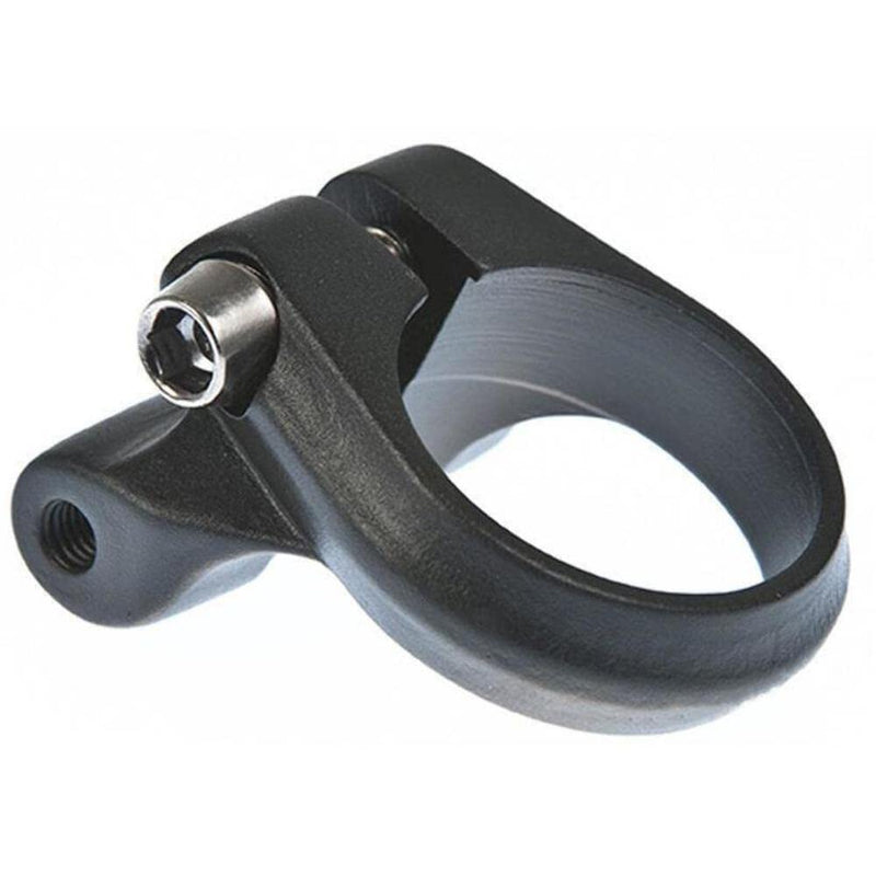 M Part Seat clamp with rack mount 34.9 mm black