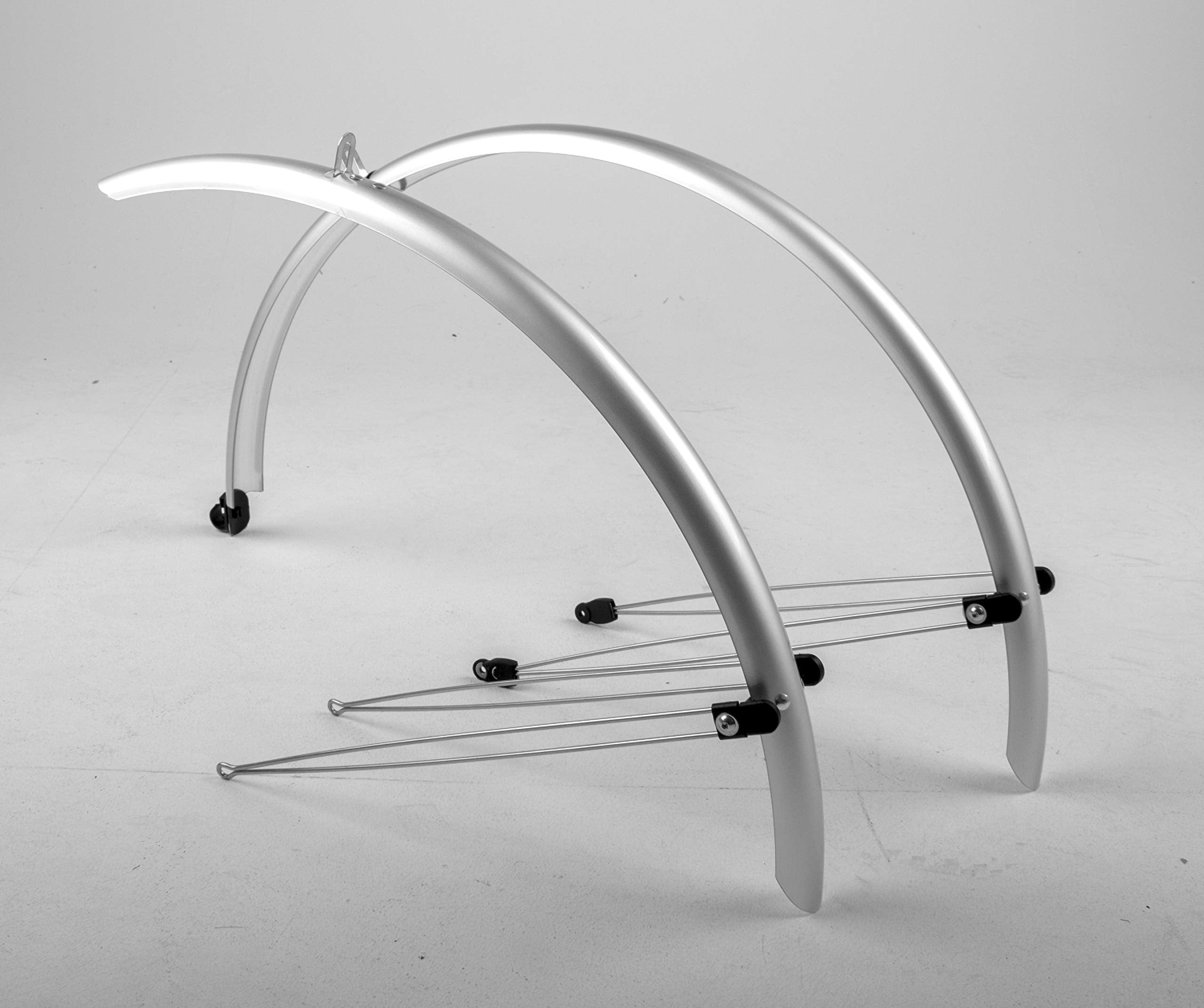 M Part Commute full length mudguards 700 x 38mm silver