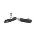 Aztec V-type one-piece brake blocks, Kevlar Plus with rim rake