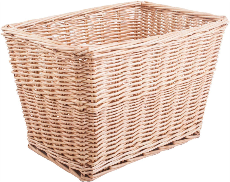 M Part Spitalfields rectangular wicker basket with mounting plates