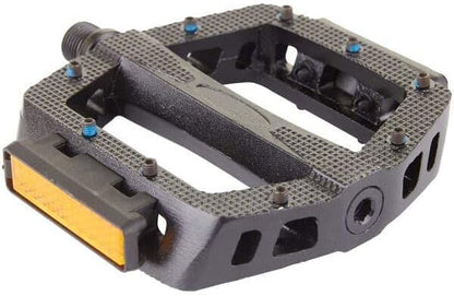 M Part Primo Alloy platform pedals with screw pins, 9/16 inch thread