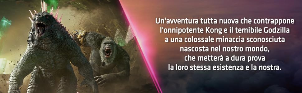 GODZILLA E KONG - IL NUOVO IMPERO STEELBOOK 1 (4K Ultra HD + Blu-ray)