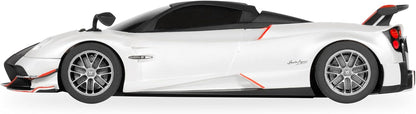 Scalextric Metallic Pearl White, C4399 Pagani Huayra BC Roadster, Slot Car-Street & Rally