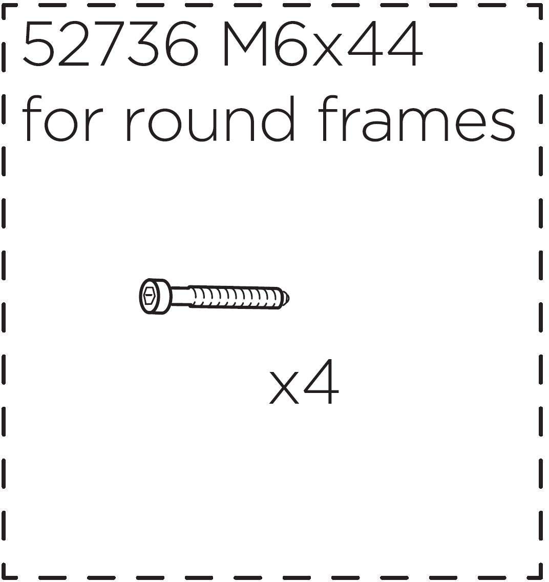 Thule Fitting screws for Ridealong, short (44 mm)