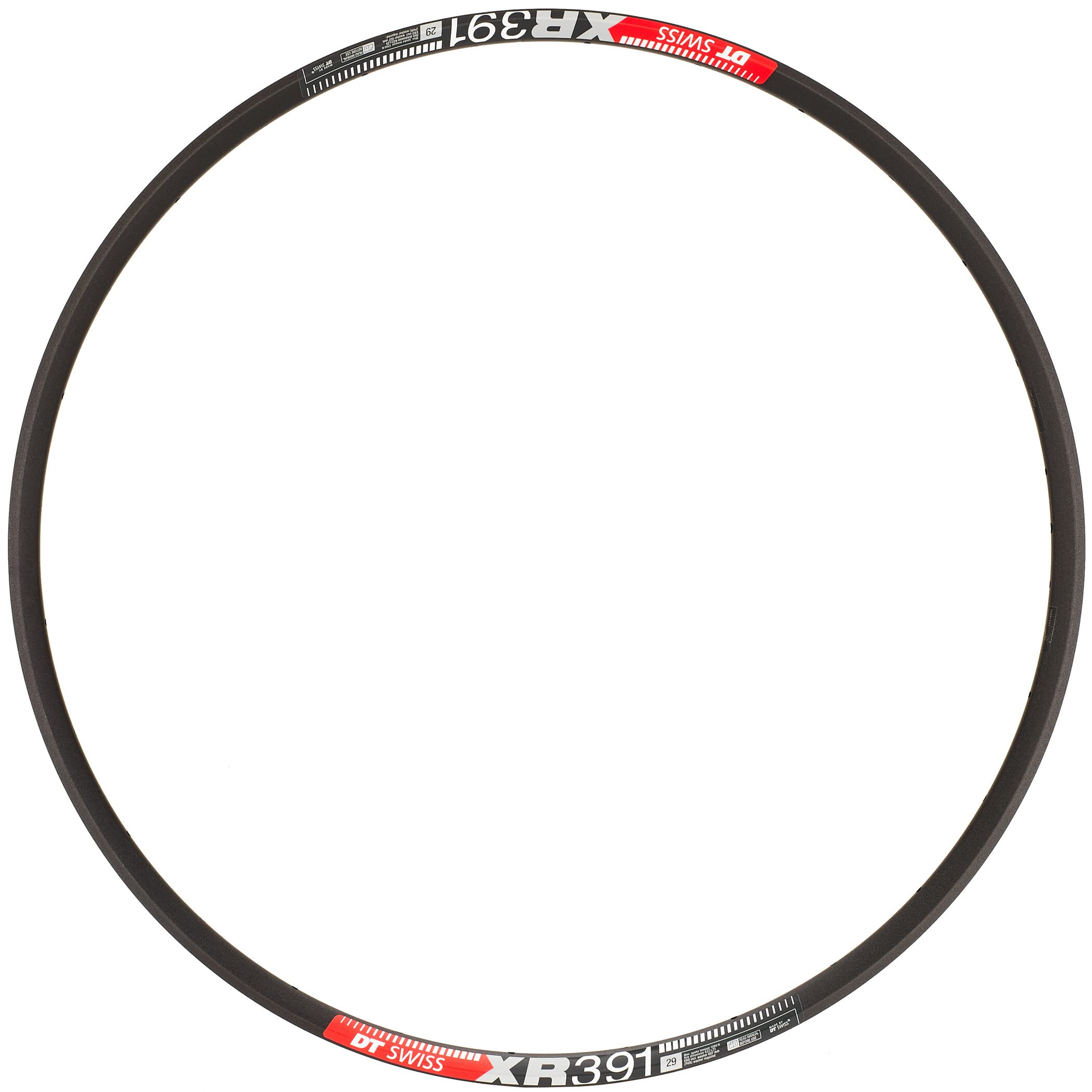 DT Swiss XR 391 SBWT disc-specific 28 hole Presta-drilled black - 29"