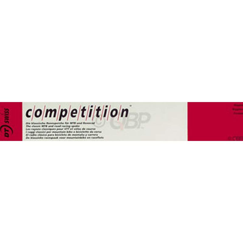 DT Swiss Competition silver spokes 14 / 15 g = 2 / 1.8 mm box 100, 236 mm