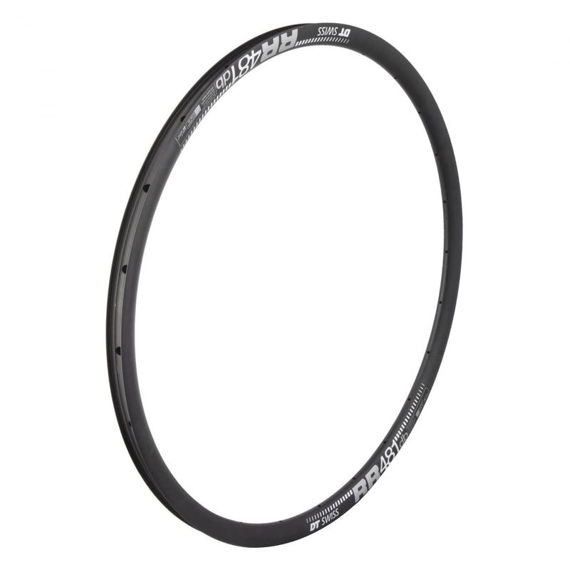 DT Swiss RR 481 DB SBWT 24 hole Presta-drilled disc brake black - 29" / 700c