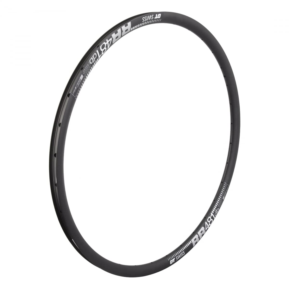 DT Swiss RR 481 DB SBWT 32 hole Presta-drilled disc brake black - 29" / 700c