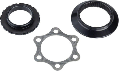 DT Swiss Centre-Lock to 6-bolt fitting adapter for Road, QR, 9 or 12 mm Axles