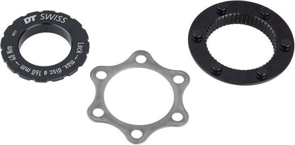DT Swiss Centre-Lock to 6-bolt fitting adapter for Road, QR, 9 or 12 mm Axles