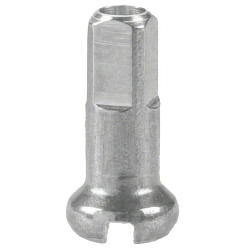 DT Swiss 1.8 x 12 mm Alloy Nipples Silver (Box of 100)