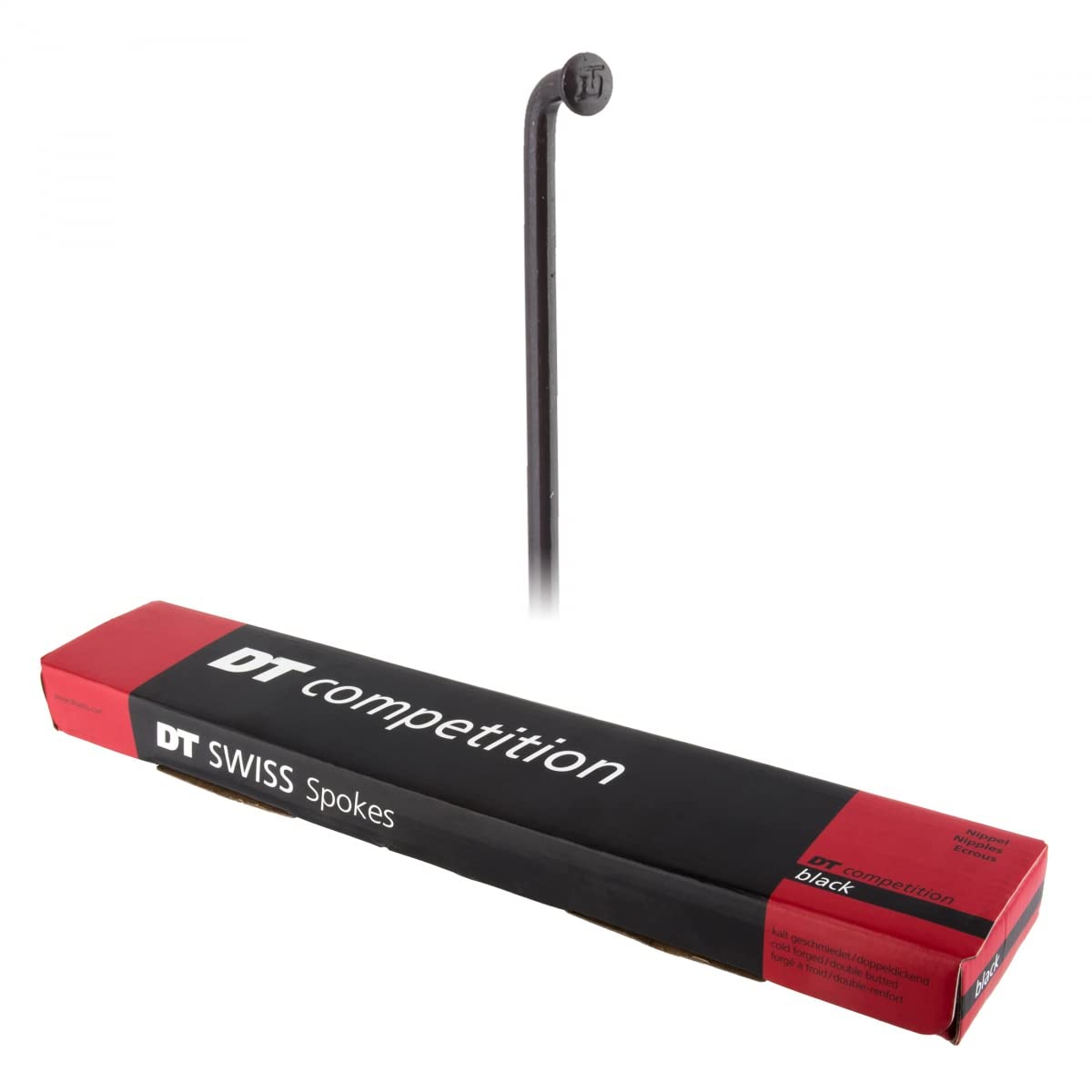 DT Swiss Competition black spokes 14 / 15 g = 2 / 1.8 mm box 100, 252 mm