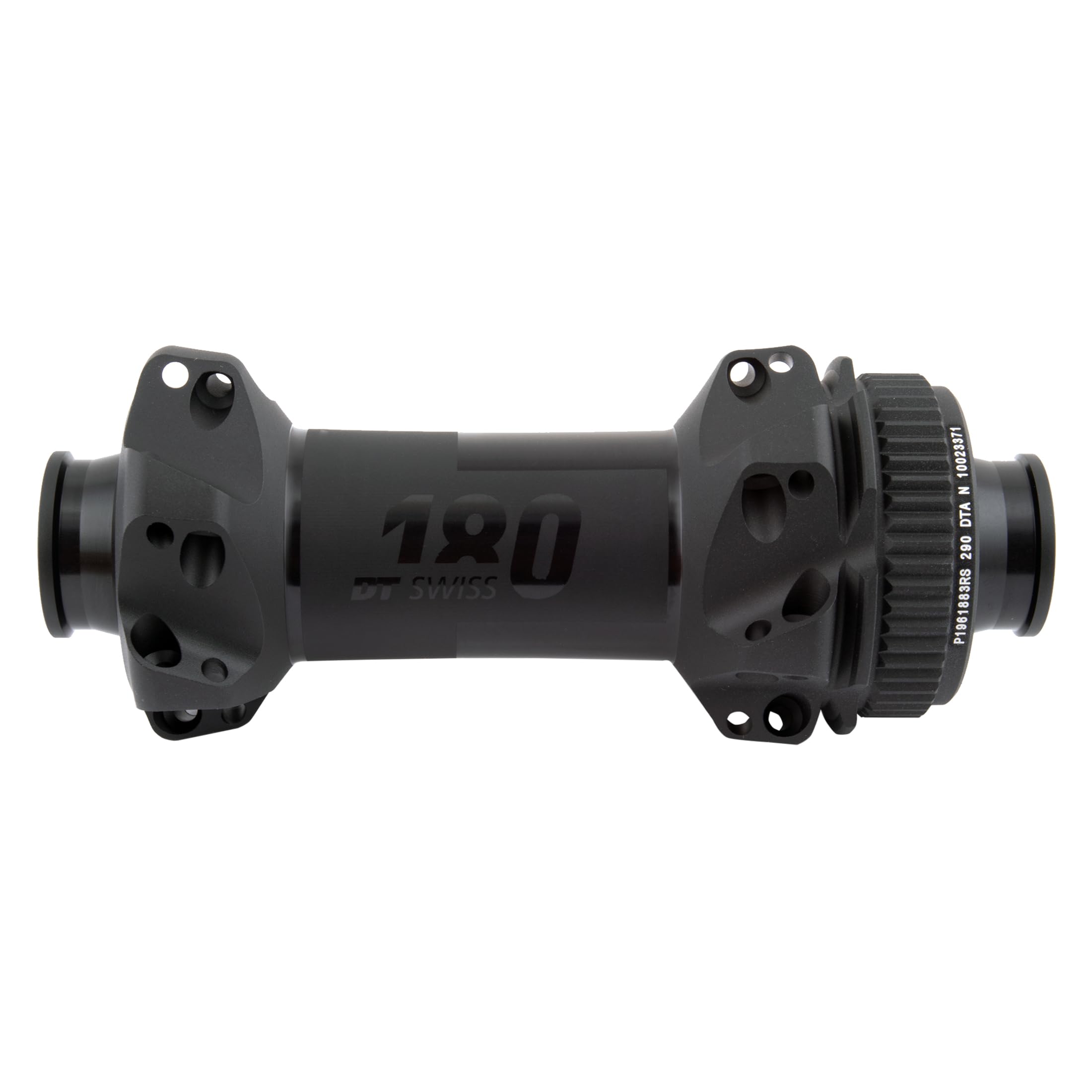 DT Swiss 180 Straight Pull front disc Centre-Lock 100 x 12 mm, 24 hole black