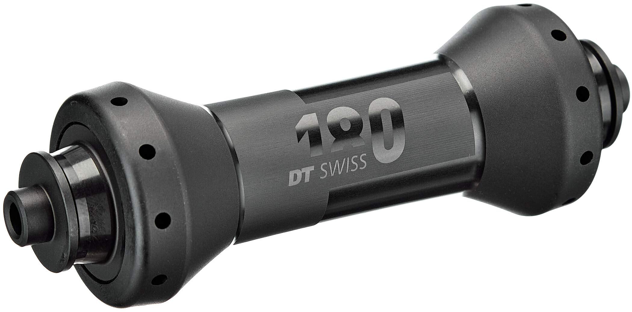 DT Swiss 180 Straight Pull front 100 mm Q/R, 20 hole black