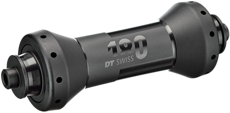 DT Swiss 180 Straight Pull front 100 mm Q/R, 20 hole black