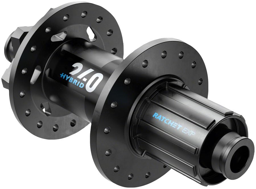 DT Swiss Hybrid 240 Classic rear 6-bolt 148 x 12 mm Boost, Shimano HG, 32 hole, black