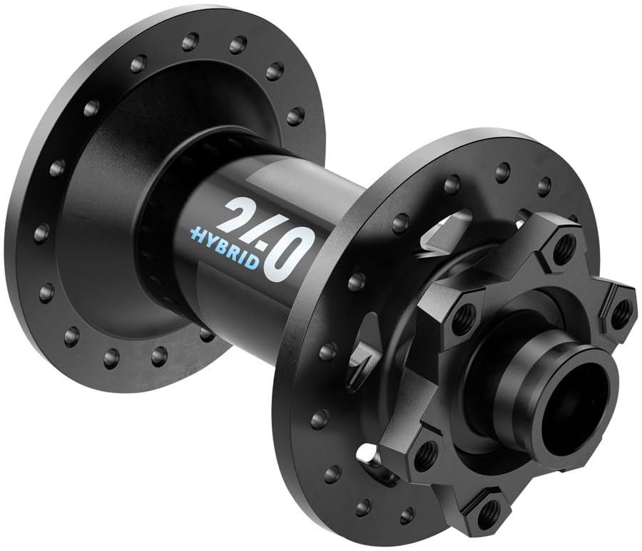 DT Swiss Hybrid 240 Classic front 6-bolt 110 x 15 mm Boost, 32 hole, black