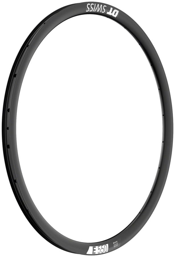 DT Swiss E 550 DB 24 hole Presta-drilled disc brake black