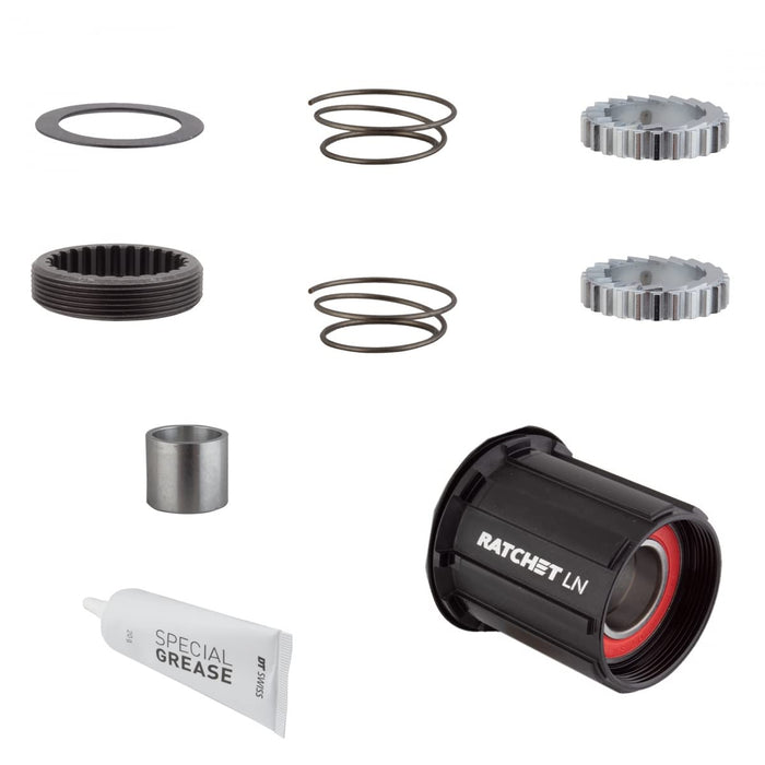 DT Swiss Ratchet LN conversion kit for 3-Pawl hubs, MTB, 18-tooth, Shimano HG Aluminium