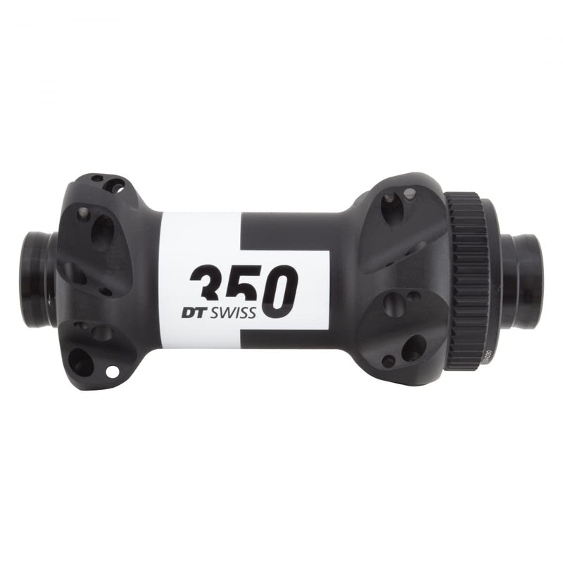 DT Swiss 350 Straight Pull front disc Centre-Lock 100 x 12 mm, 24 hole, black