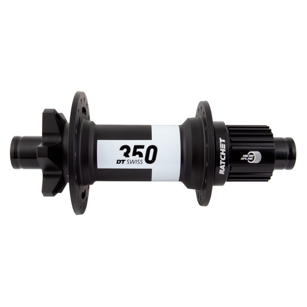 DT Swiss 350 Classic rear disc 6 bolt 157 x 12 mm SuperBoost, MICRO SPLINE 32 hole, black