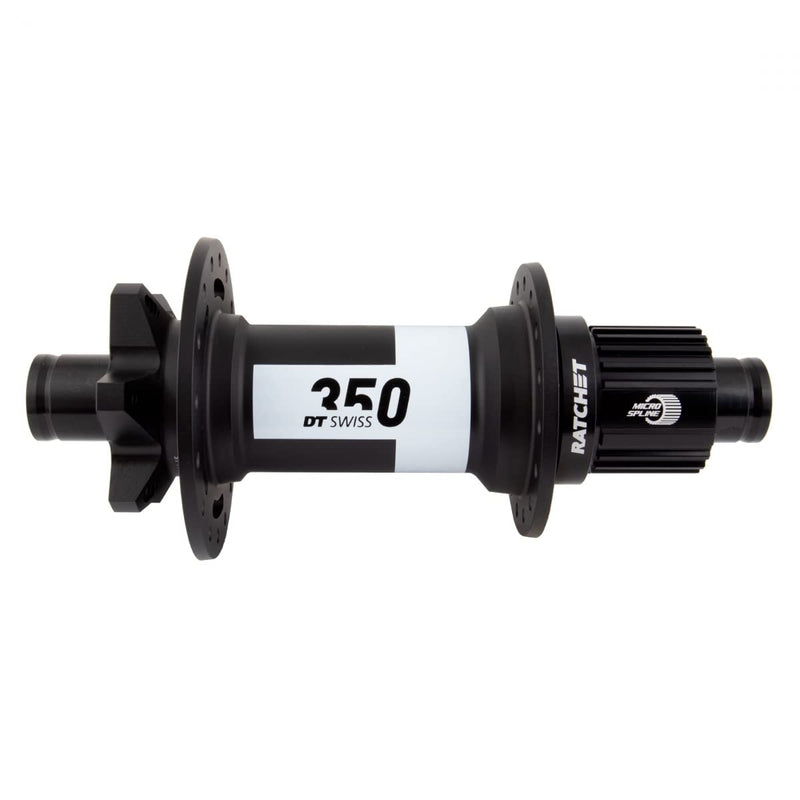 DT Swiss 350 Classic rear disc 6 bolt 157 x 12 mm SuperBoost, MICRO SPLINE 32 hole, black